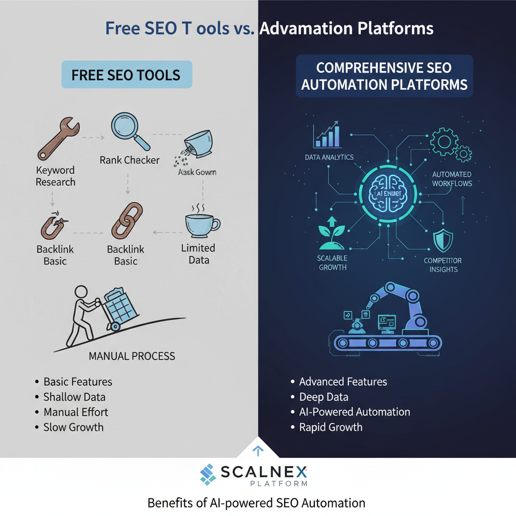 Top Free SEO Automation Tools - illustration